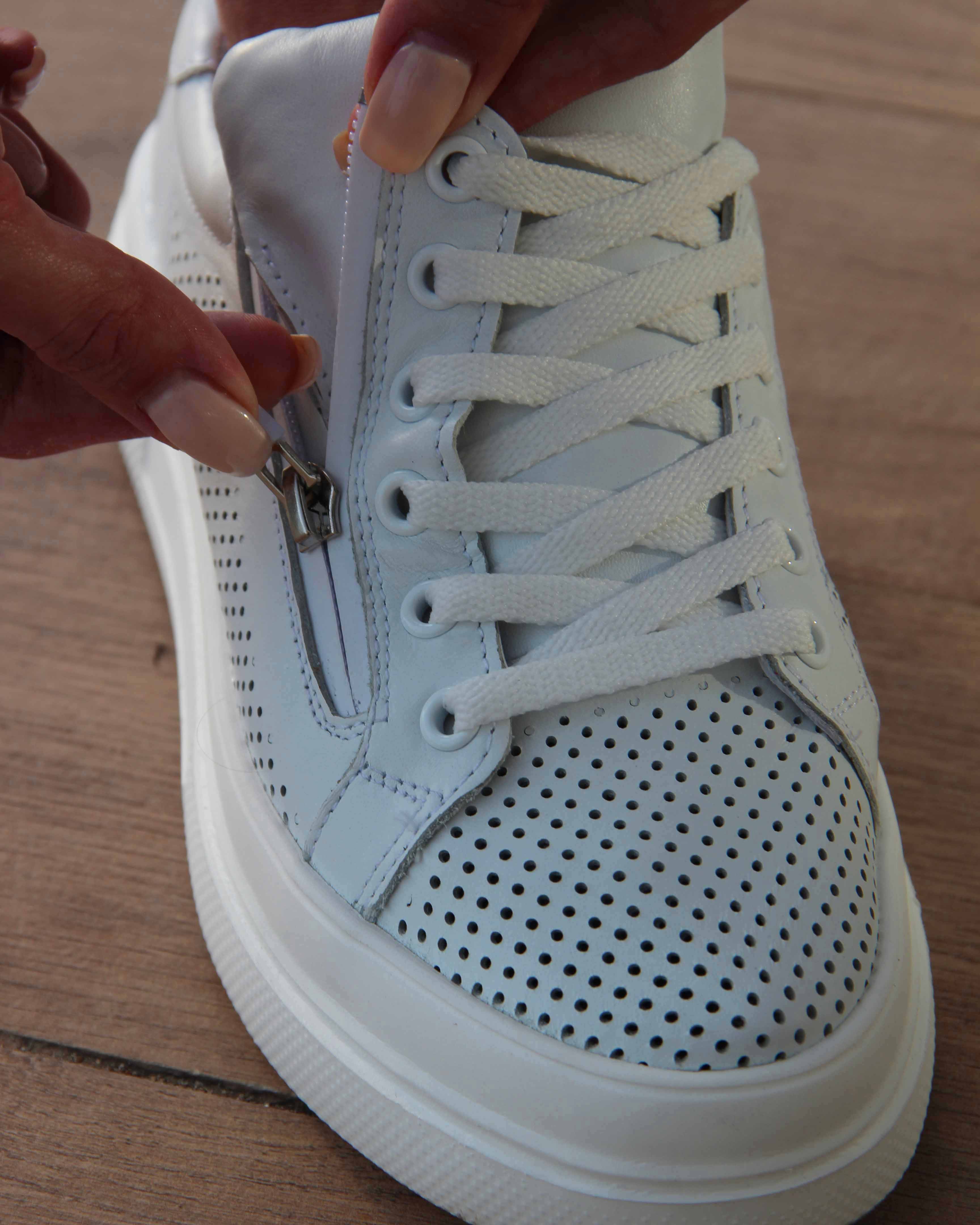 картинка Кеды ED'ART 166.P.PEPE'w. Белый от интернет магазина