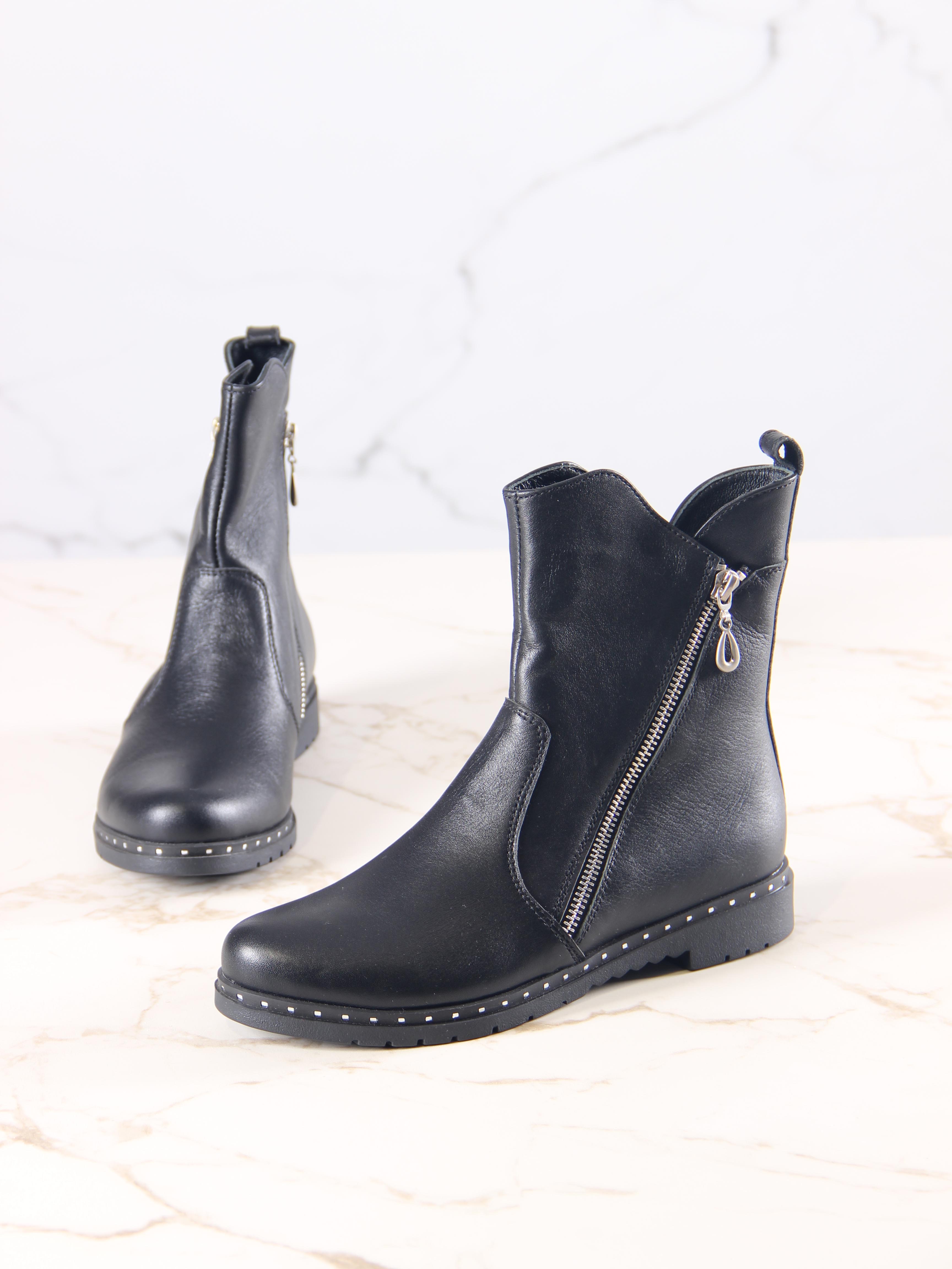 картинка Ботинки ED'ART 222.madonna10'bl. черный от интернет магазина