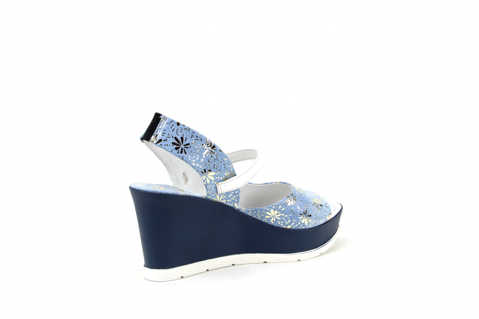 картинка Босоножки ED'ART 5050.551'blue.flow от интернет магазина