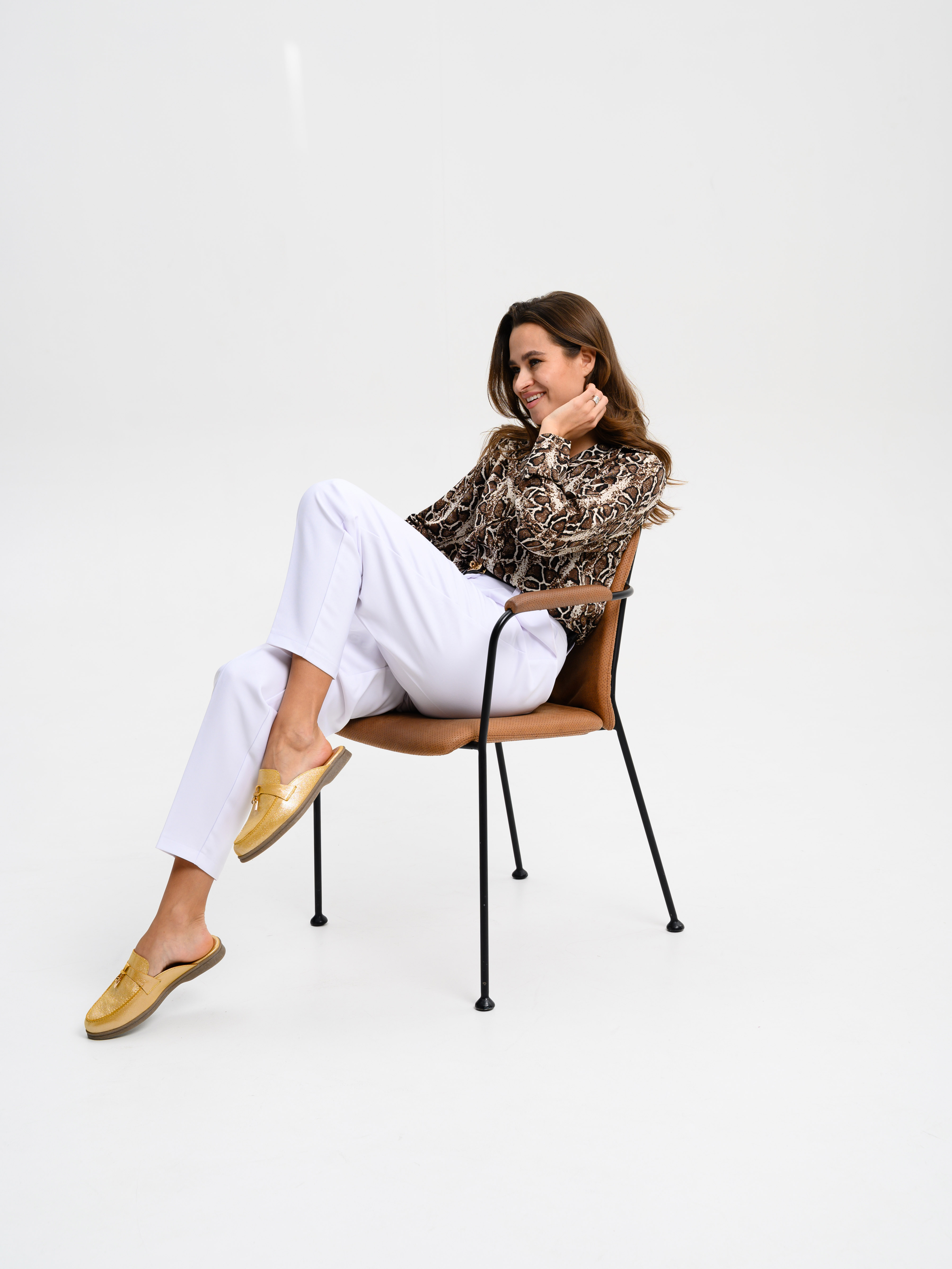 картинка Мюли ED'ART 1070.2614'be. желтый астана от интернет магазина