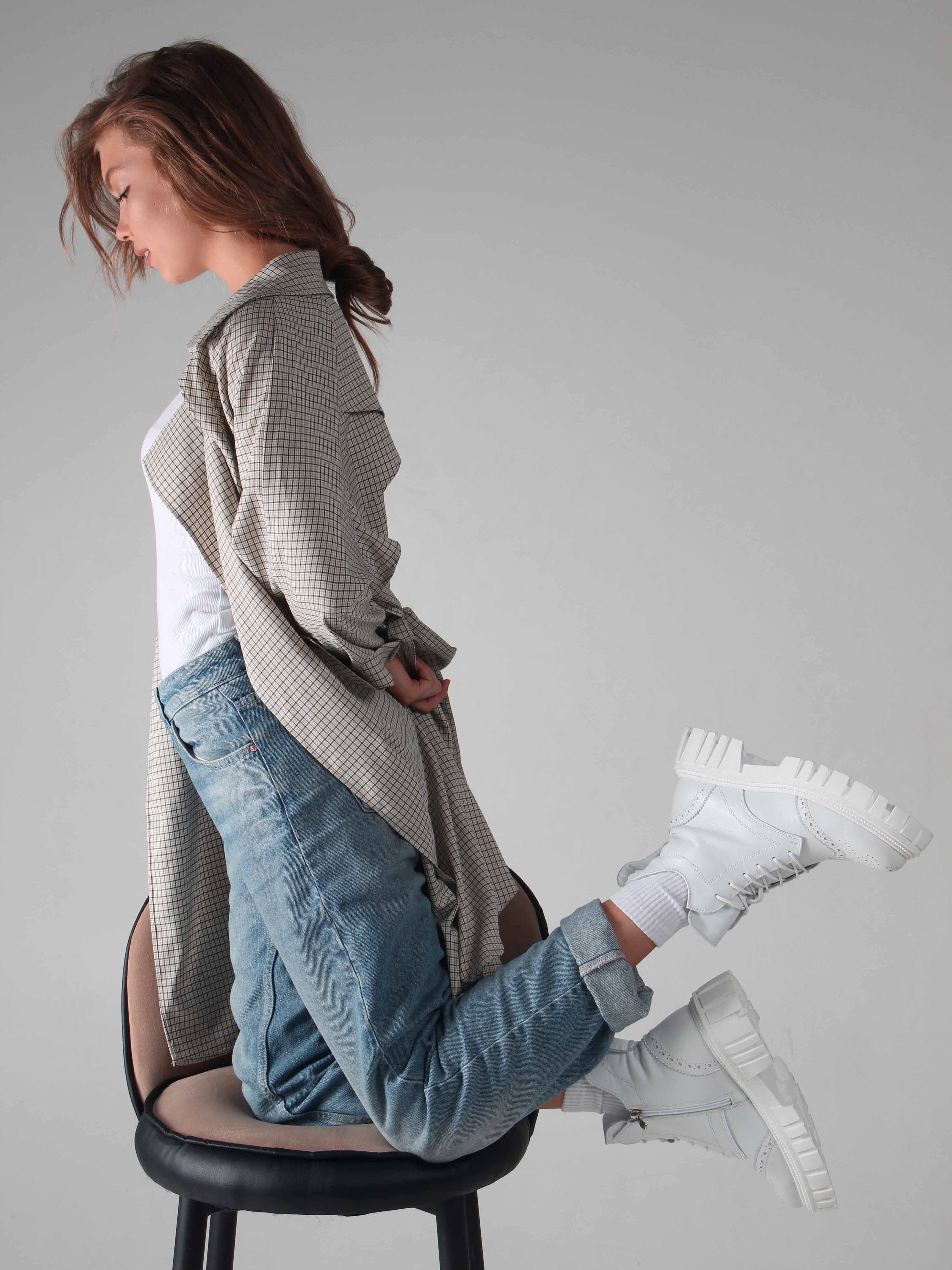 картинка Ботинки ED'ART 338.21153'w. Белый от интернет магазина