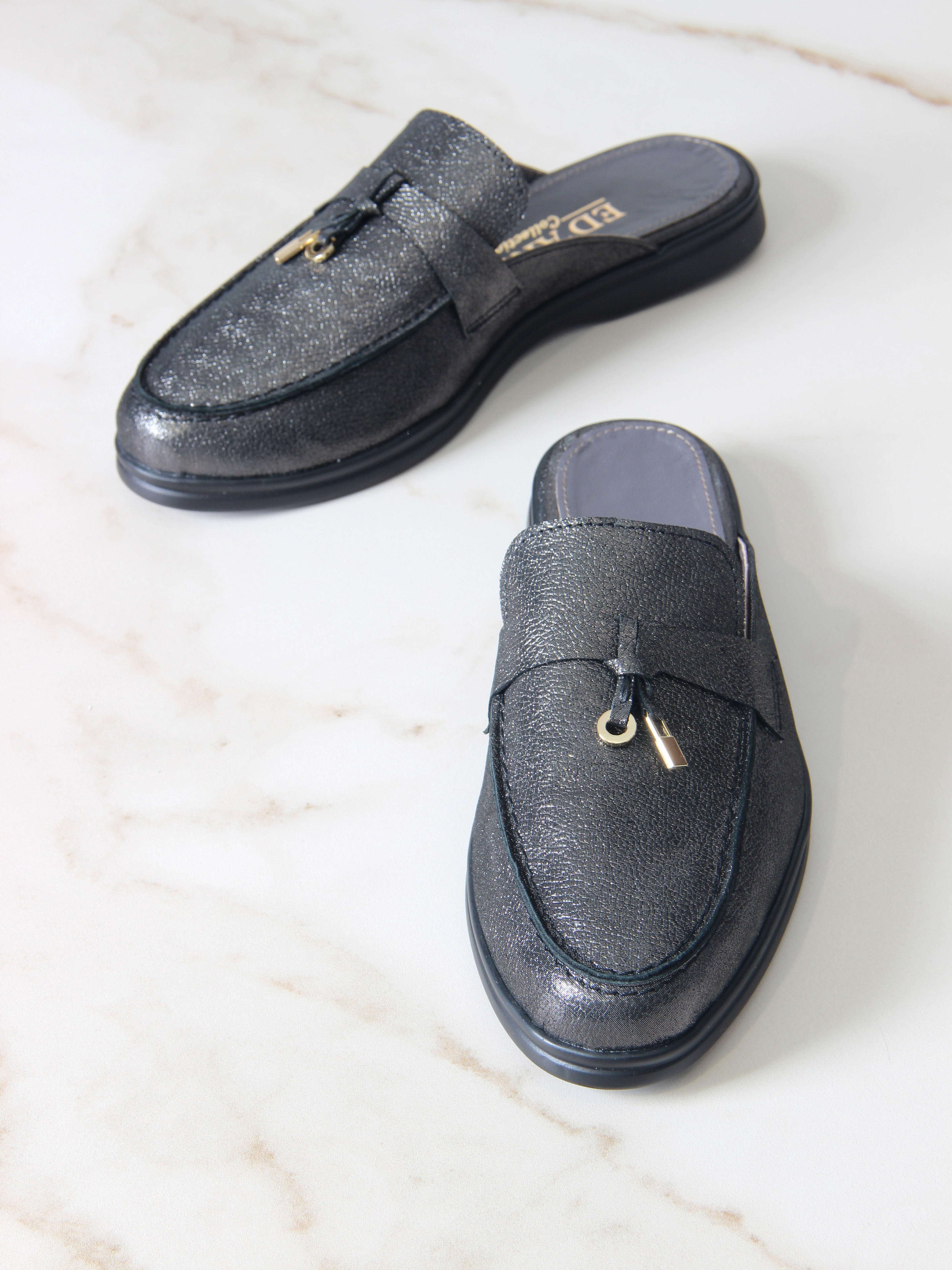 картинка Мюли ED'ART 1070.2614'bl. черный астана от интернет магазина