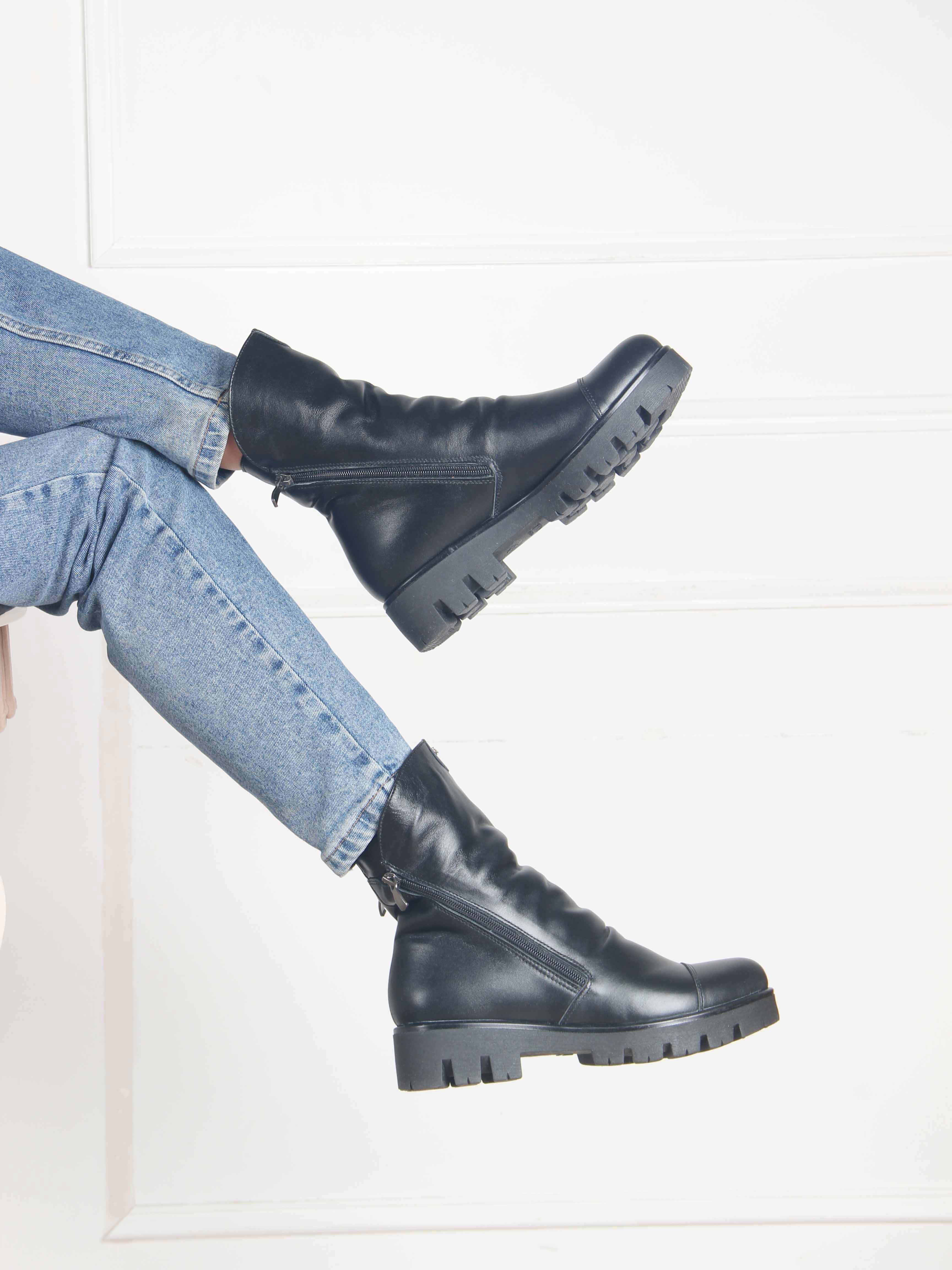 картинка Ботинки ED'ART 233.sandra черный от интернет магазина