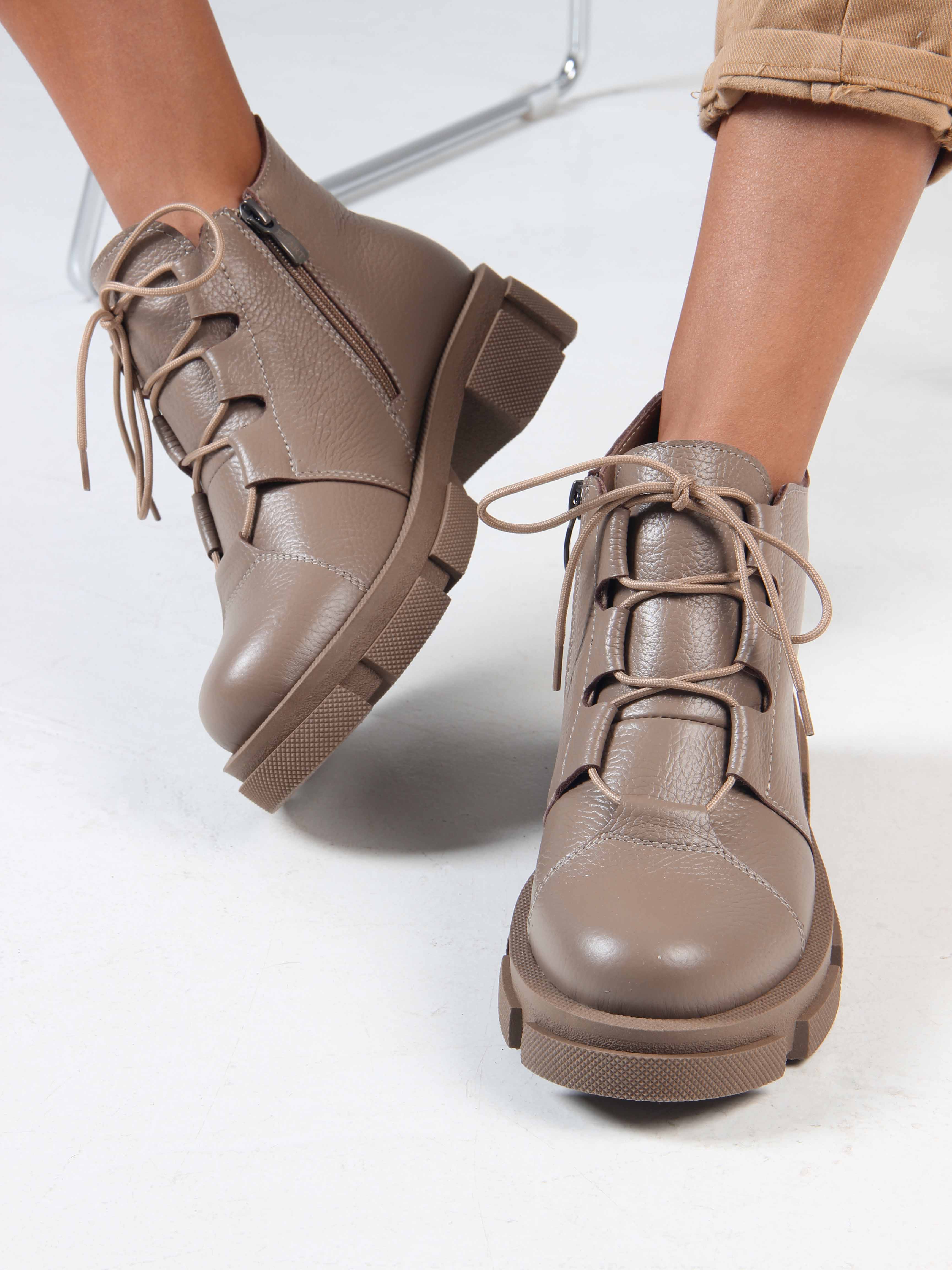 картинка Ботинки ED'ART 218.21074'be. cocoa  flotter от интернет магазина