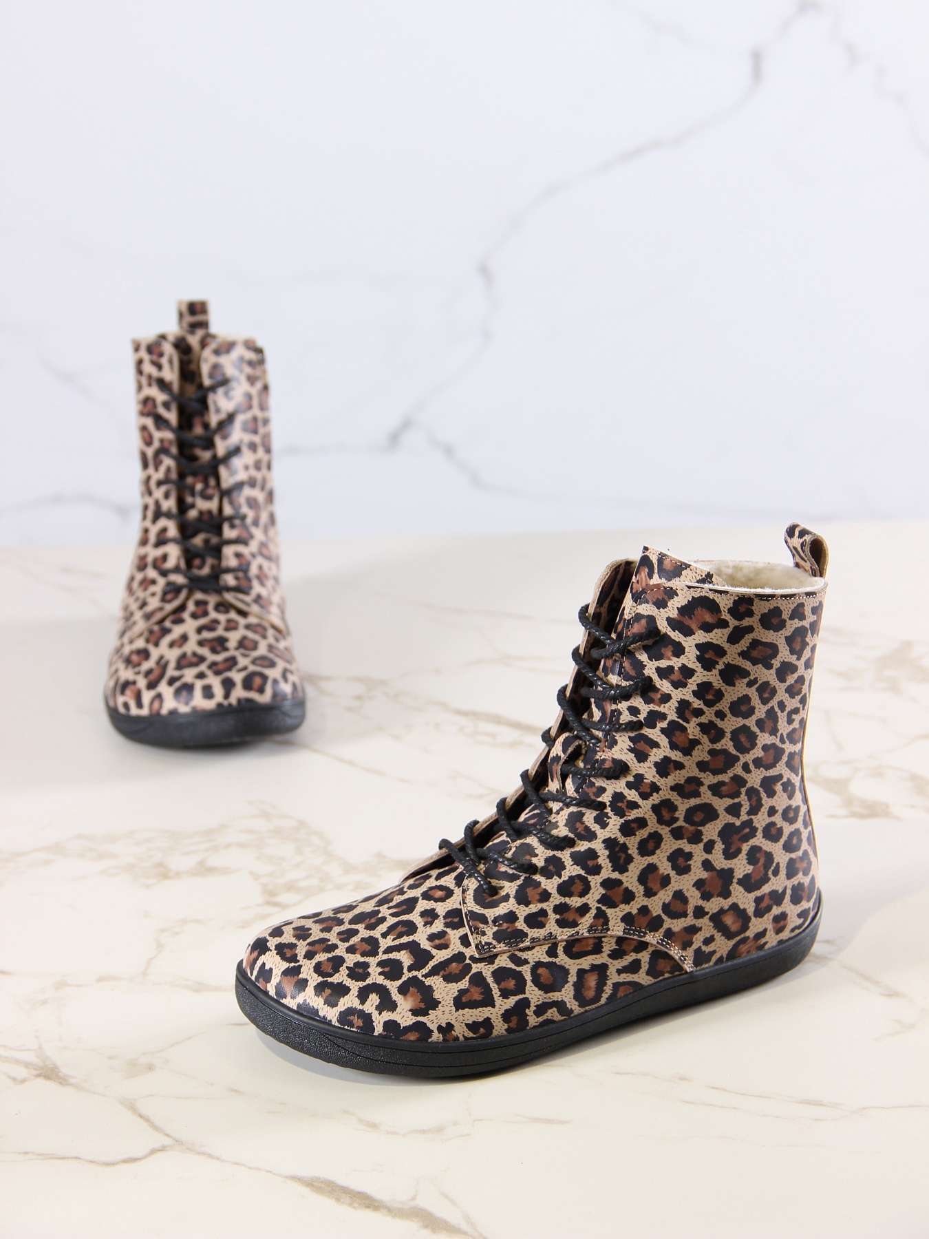 картинка Босоногие ботинки  ED'ART 351.NATA'bl.Бежевый леопард от интернет магазина