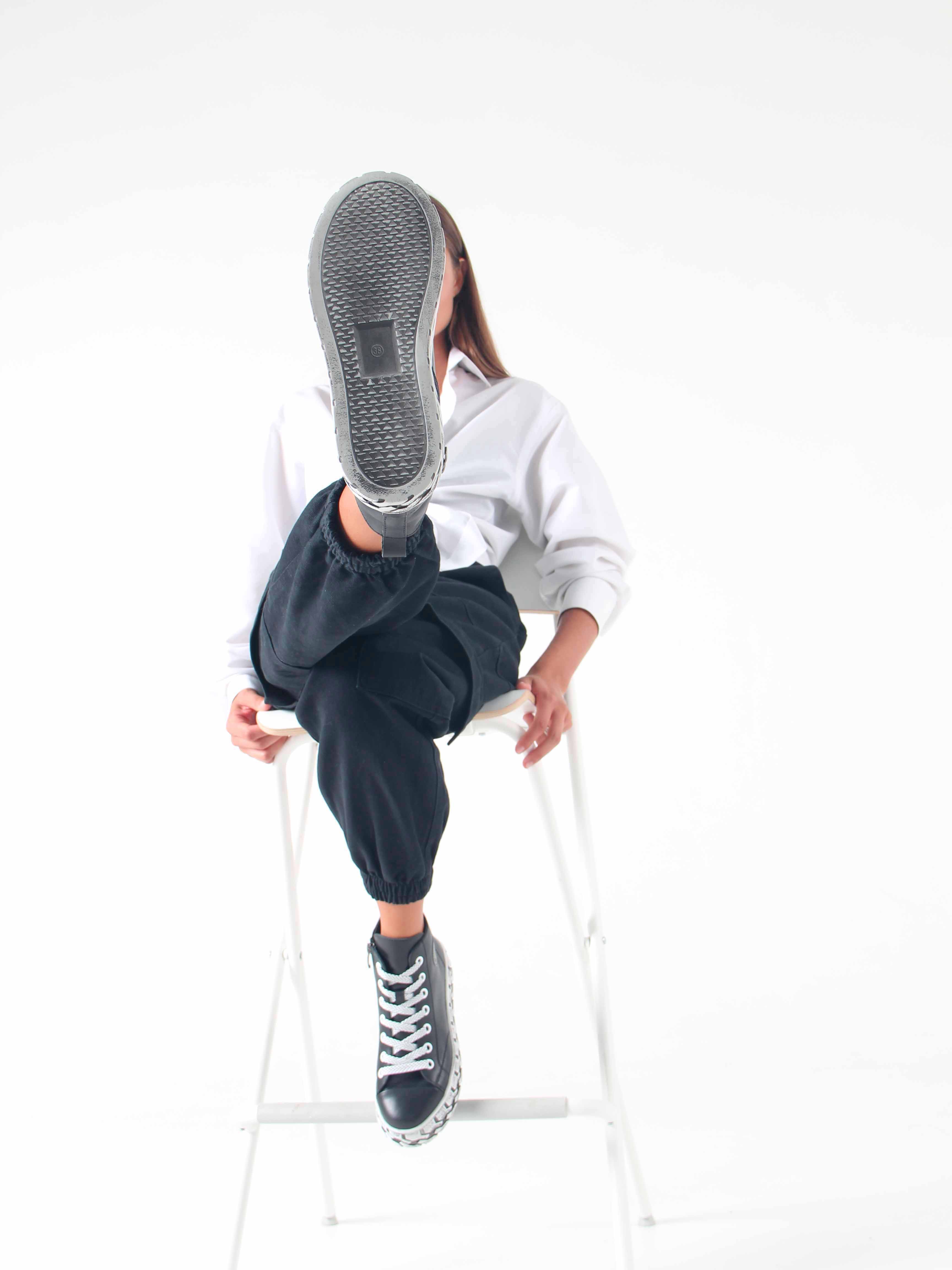 картинка Ботинки ED'ART 213.iceberg'w. black от интернет магазина