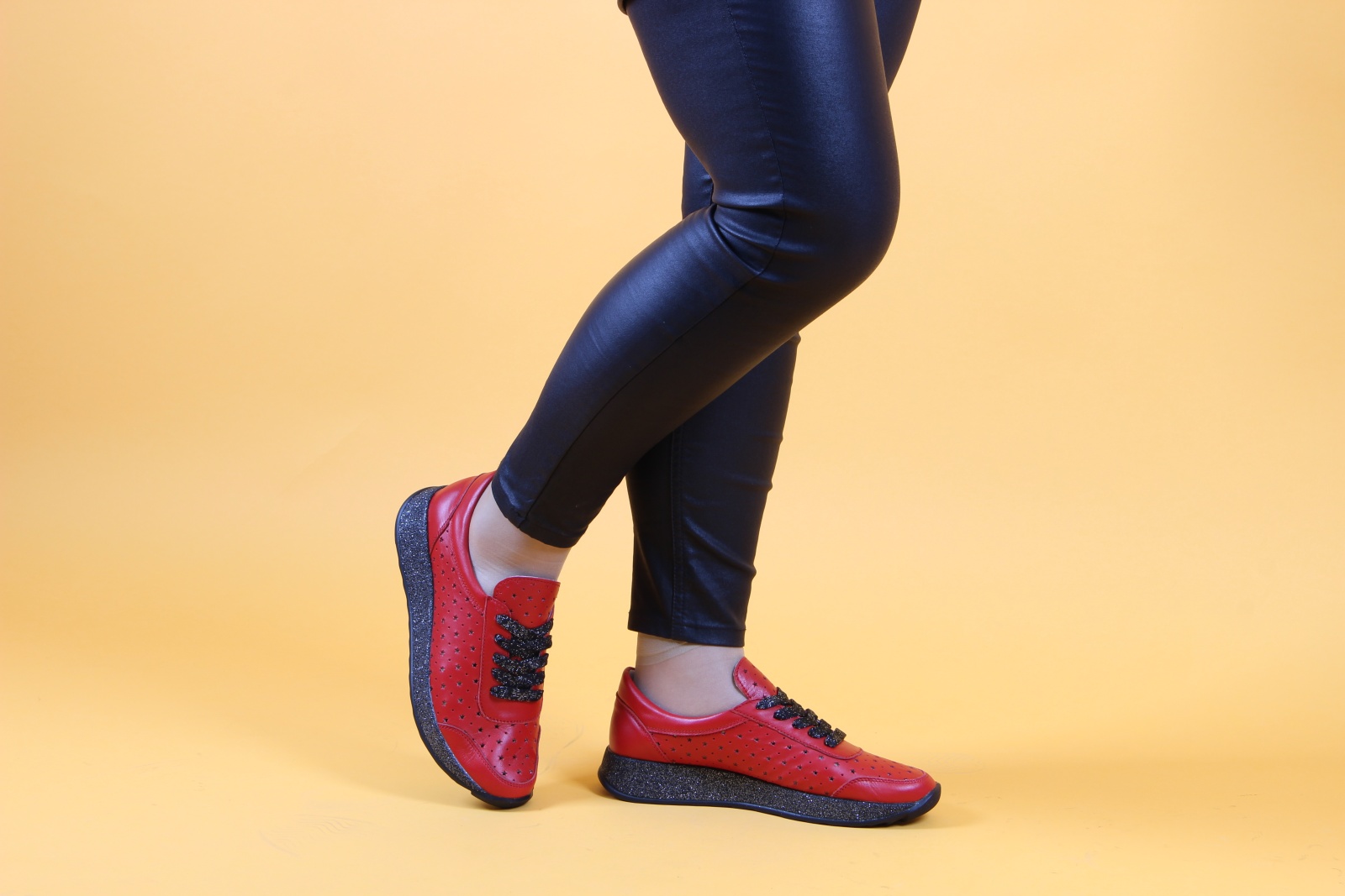 картинка Кроссовки ED'ART 142.p.157'bl red от интернет магазина