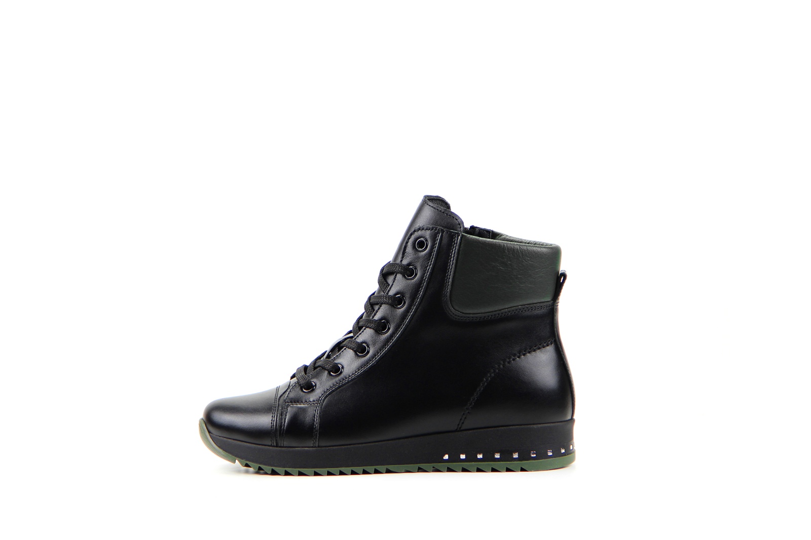 картинка Ботинки ED'ART 311.omega2'bl.black+green от интернет магазина