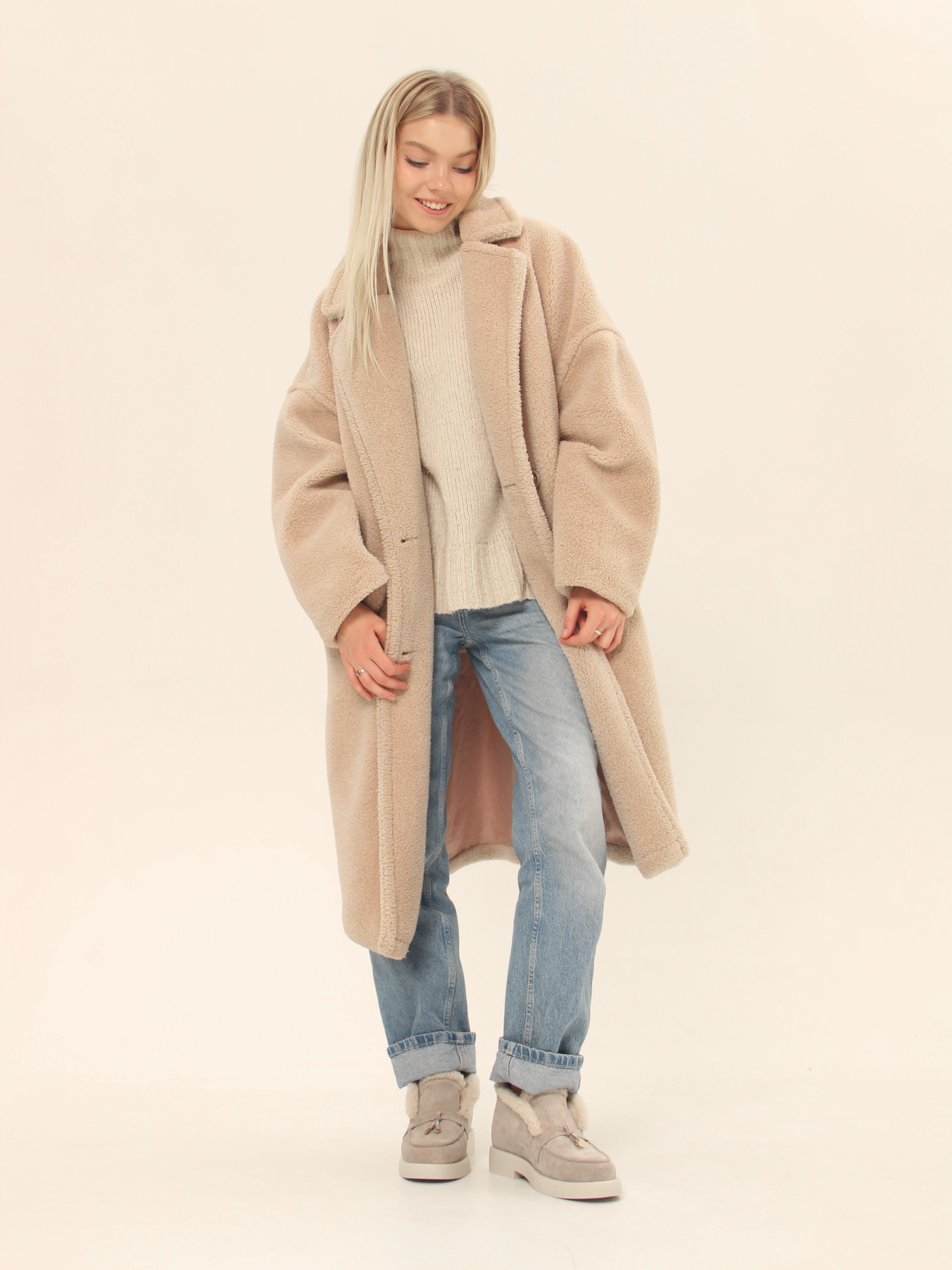 картинка Ботинки ED'ART 306.1593'be. каменный замша от интернет магазина