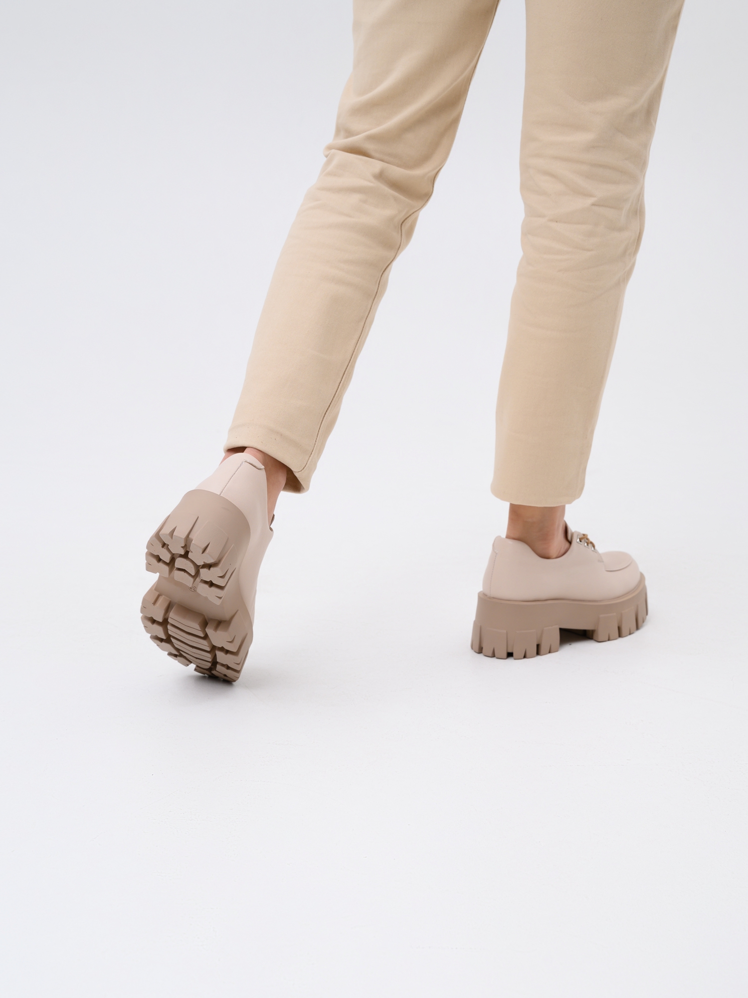 картинка Туфли полуботинки ED'ART 202.90200'ca.Бежевый стар пудра от интернет магазина