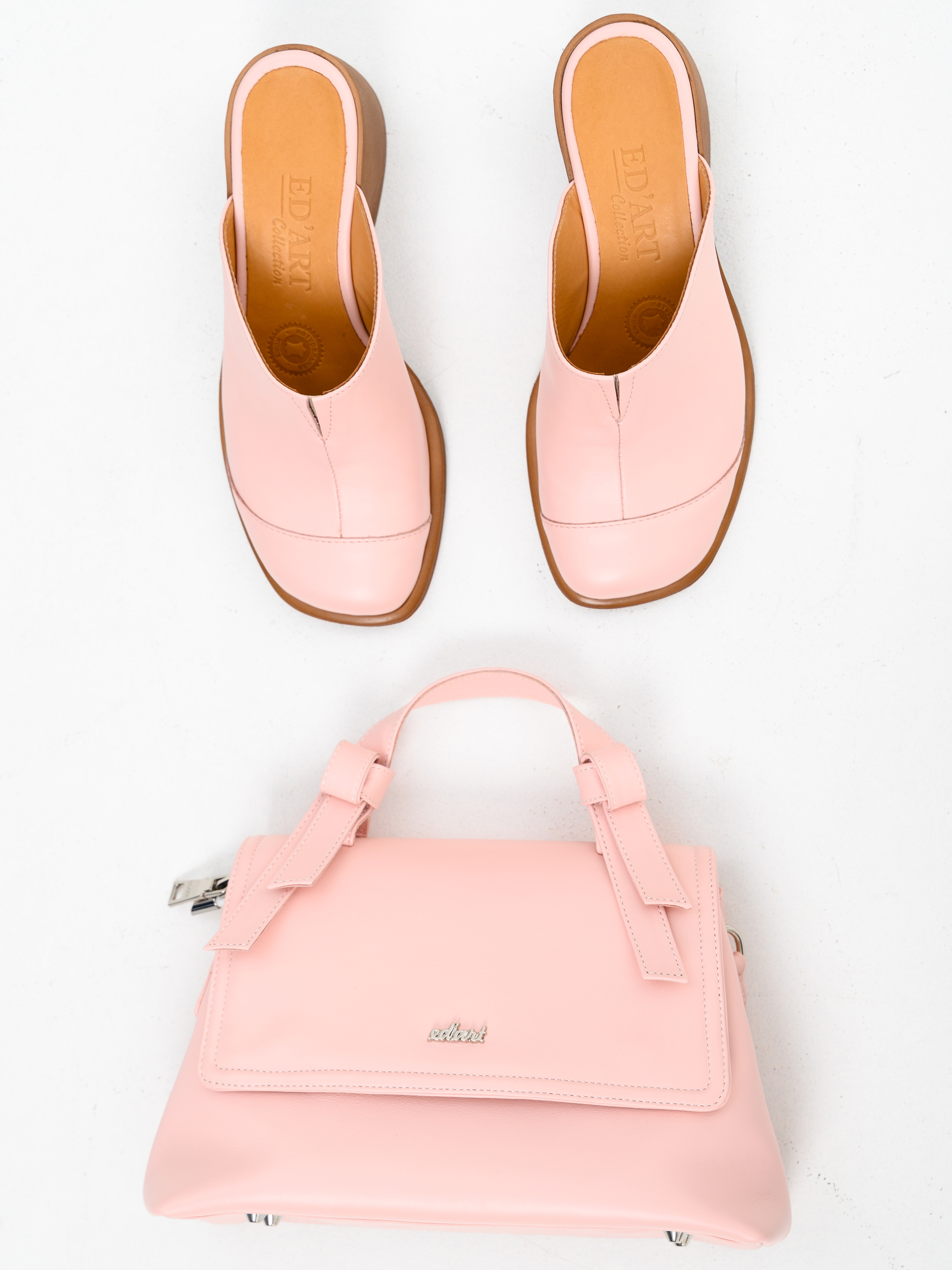 картинка Сабо ED'ART 5132.23663'br. розовый+коричневый от интернет магазина