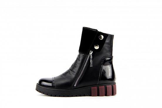 картинка Ботинки ED'ART 235.astra8'b.black'lacq от интернет магазина