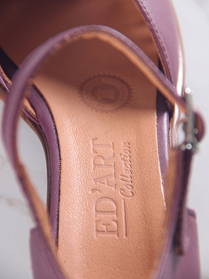 картинка Босоножки ED'ART 5033.23663'br. Гнилая вишня+коричневый от интернет магазина