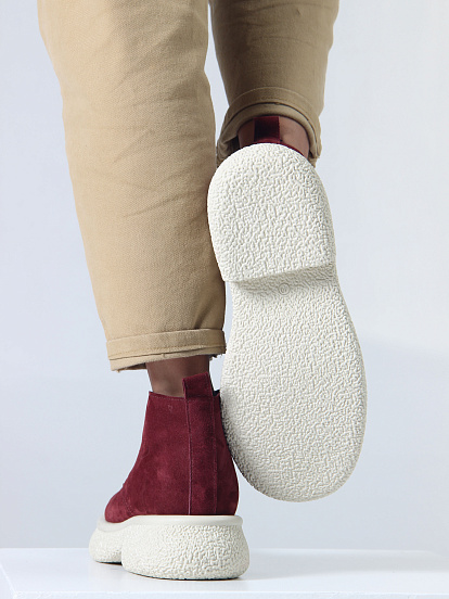 картинка Ботинки ED'ART 308.агата'w. бордо замша от интернет магазина