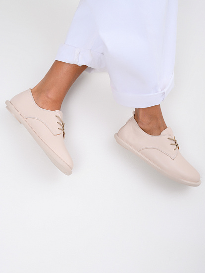 картинка Туфли ED'ART 181.ОКСЕ'be.Бежевый стар пудра от интернет магазина