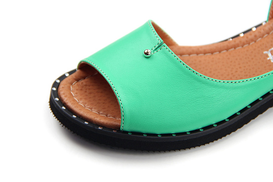 картинка Босоножки ED'ART 1023.110'bl.lime от интернет магазина