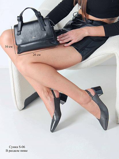 картинка Туфли ED'ART 4101.767'bl. Черный астана от интернет магазина