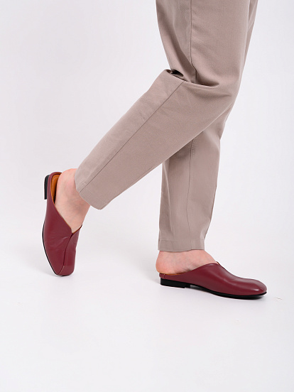 картинка Мюли ED'ART 1007.тунит205'bl. Гнилая вишня от интернет магазина