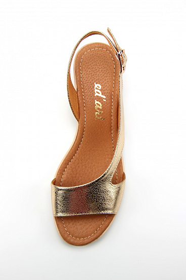 картинка Босоножки ED'ART 3051.312'be.gold от интернет магазина