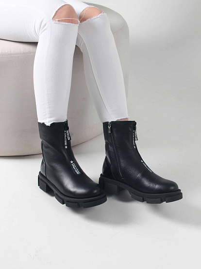 картинка Ботинки ED'ART 325.L.21074'bl.Черный от интернет магазина