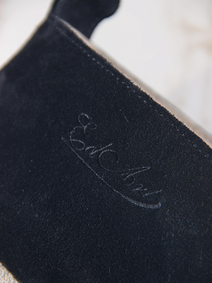 картинка Полуботинки  ED'ART 207.1607'be. черная замша от интернет магазина