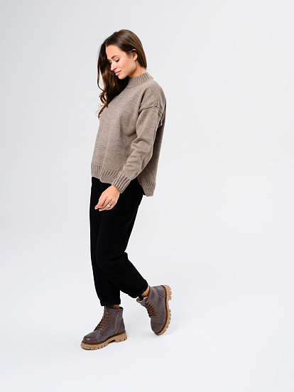 картинка Ботинки ED'ART 319.PODYUM141'br. Вакса коричневая от интернет магазина