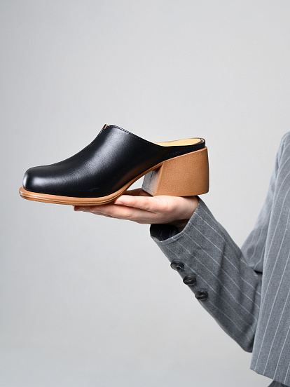 картинка Сабо ED'ART  5200.23663'br. Черный+коричневый от интернет магазина