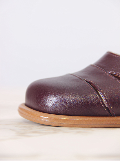 картинка Босоножки ED'ART 5032.23663'be. Бордовый +коричневый от интернет магазина