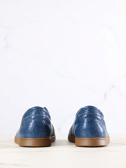 картинка Кеды босоногие ED'ART 182.асти'br.Синий наплак от интернет магазина