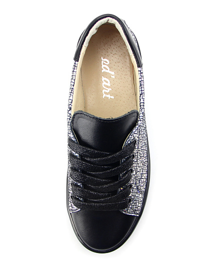 картинка Кеды ED'ART 131.143'bl.черный энгерек R от интернет магазина