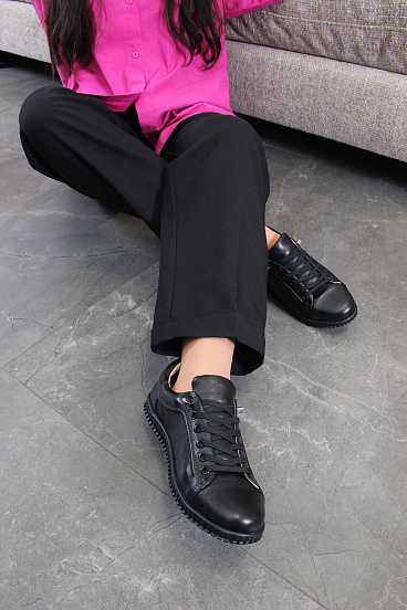 картинка Кеды ED'ART 157.8000'bl. Черный от интернет магазина