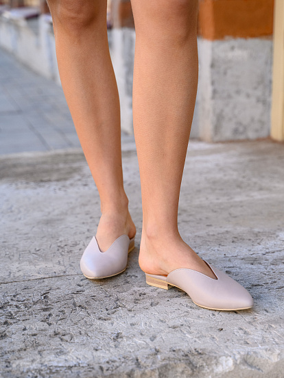 картинка Мюли ED'ART 1001.34104'be. Стар визон от интернет магазина