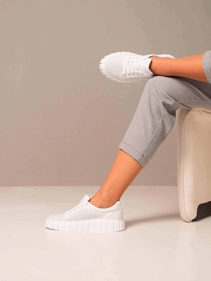 картинка Кеды ED'ART 158.p.91505'w.Белый от интернет магазина