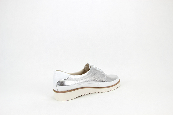 картинка Туфли полуботинки ED'ART 103.man'w.silver/white от интернет магазина