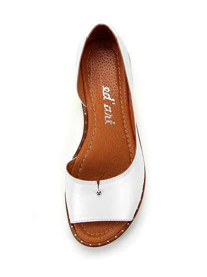 картинка Босоножки ED'ART 1023.110'w. белый бежевый R от интернет магазина