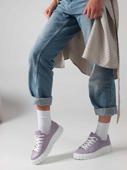 картинка Кеды ED'ART 146.91505'w.Lilac от интернет магазина