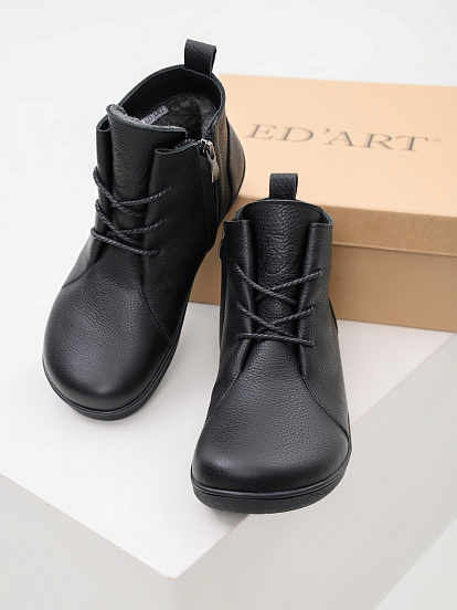 картинка Босоногие ботинки  ED'ART 352.NATA'bl.Черный флоттер от интернет магазина