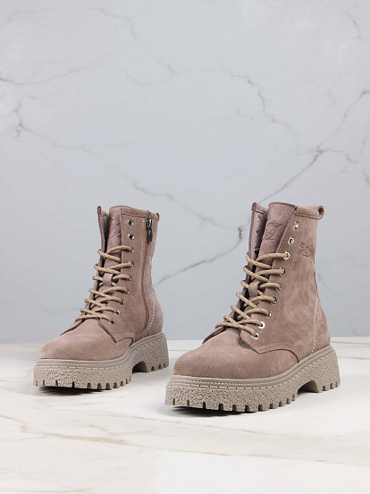 картинка Ботинки ED'ART 327.asteria.ka капучино замш от интернет магазина