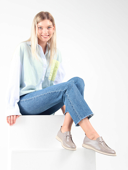 картинка Мокасины ED'ART 191.1607'be. Латте от интернет магазина