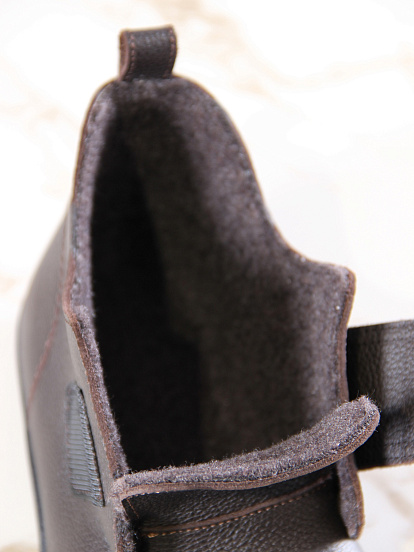 картинка Босоногие ботинки  ED'ART 209.NATA'bl.Темно-коричневый оттима от интернет магазина