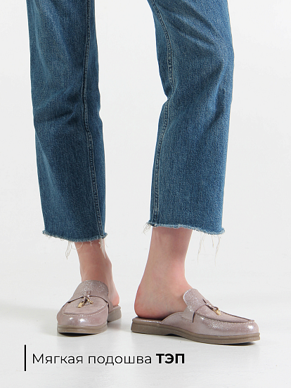 картинка Мюли ED'ART 1070.2614'be. тауп астана от интернет магазина