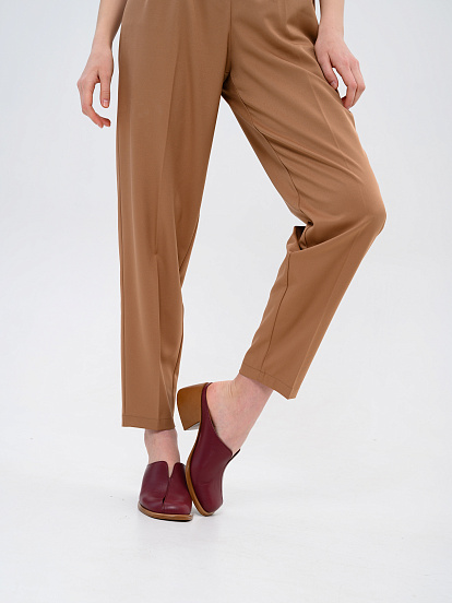 картинка Сабо ED'ART  5200.23663'br. Гнилая вишня+коричневый от интернет магазина