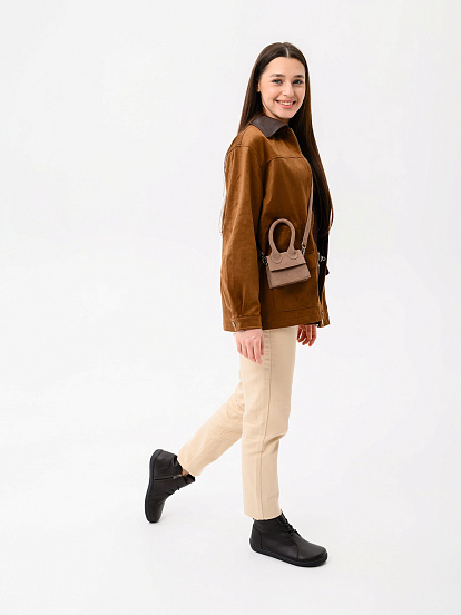 картинка Босоногие ботинки  ED'ART 352.NATA'bl.Темно-коричневая оттима от интернет магазина