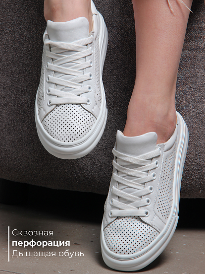 картинка Кеды ED'ART 127.Lusi22'w. Белый от интернет магазина