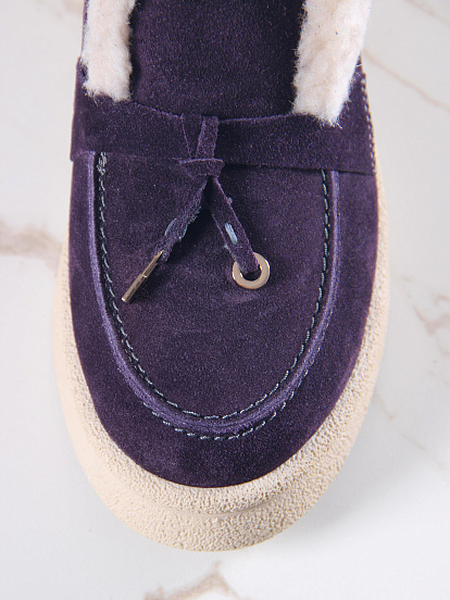 картинка Ботинки ED'ART 307.florida 'be.сливовая замша от интернет магазина