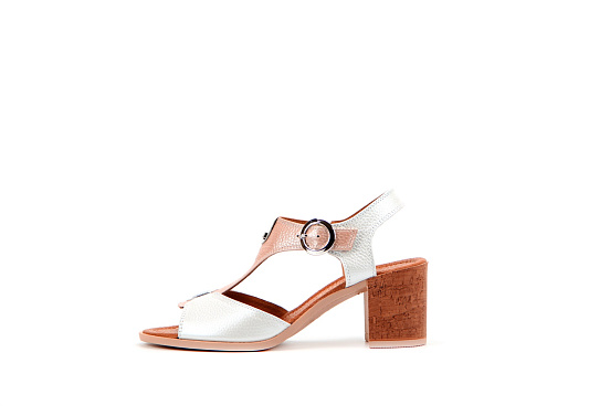 картинка Босоножки ED'ART 6001.624'be.pink-white R от интернет магазина