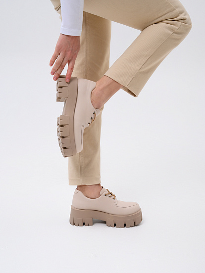 картинка Туфли полуботинки ED'ART 202.90200'ca.Бежевый стар пудра от интернет магазина