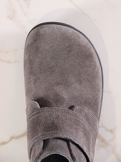 картинка Босоногие ботинки  ED'ART 209.NATA'bl.Серый замок замша от интернет магазина