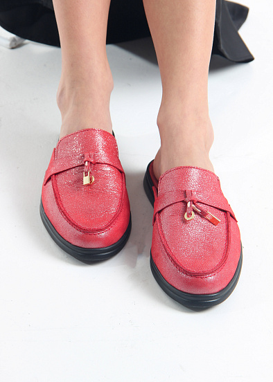 картинка Мюли ED'ART 1070.2614'bl. красный астана от интернет магазина