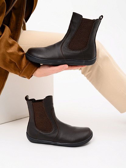 картинка Челси босоногие ED'ART 366.NATA'bl.Темно-коричневая оттима от интернет магазина